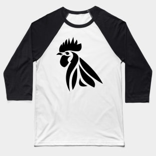 Logo Rooster Baseball T-Shirt